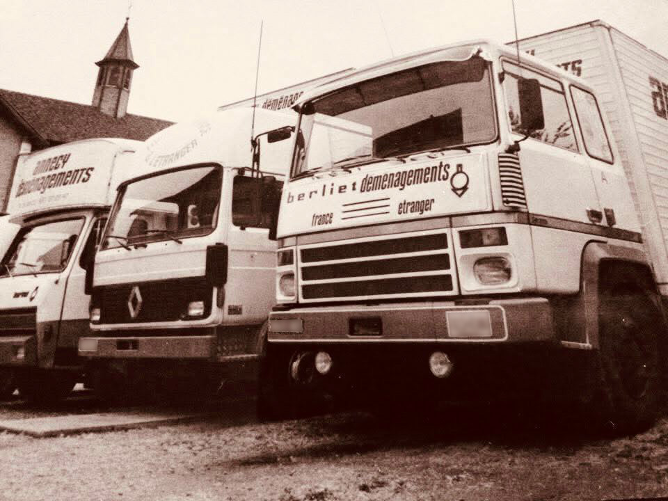 PHOTO HISTORIQUE DE L'ENTREPRISE ANNECY DÉMÉNAGEMENTS GANDOSSI & FILS
